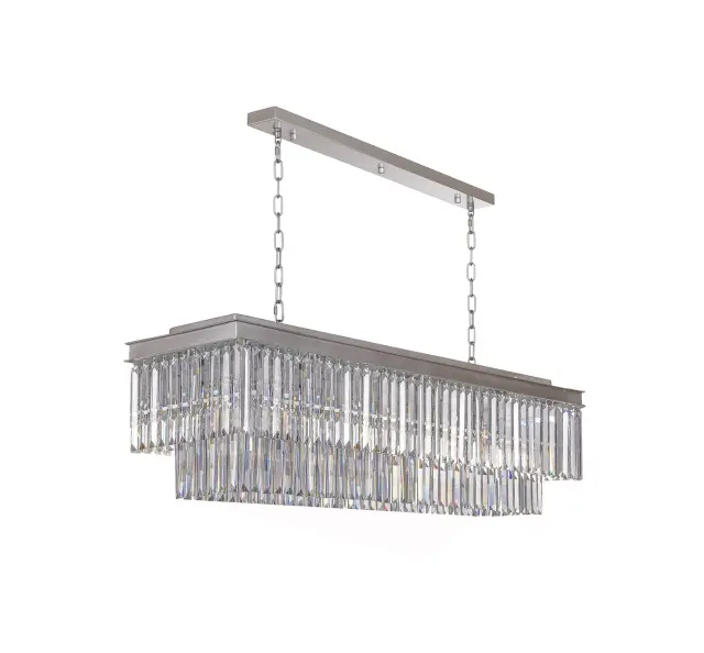 Светильник MAK Interior WTL2107-1100SL-CL ODEON L — серебряный, ракурс 3