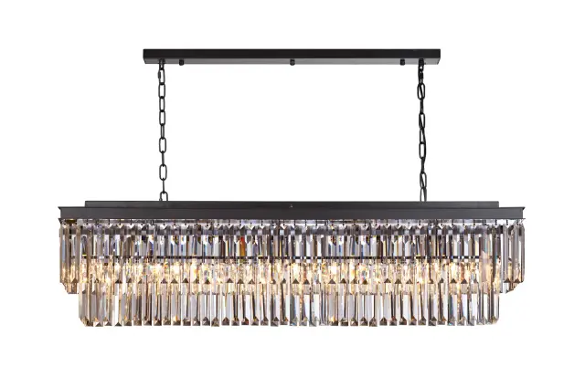Светильник MAK Interior WTL2107-1200BK-CL ODEON L — черный, ракурс 2
