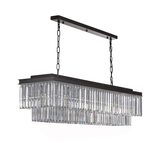 Светильник MAK Interior WTL2107-1200BK-CL ODEON L — черный, ракурс 4