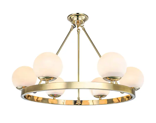 Люстра MAK Interior WTL2111-18 BECKY RADIANT — золотой, ракурс 2