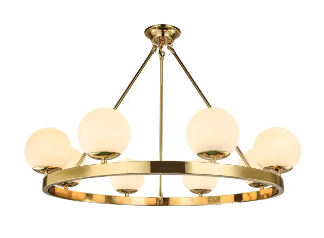 Люстра MAK Interior WTL2111-26 BECKY RADIANT — золотой, ракурс 2