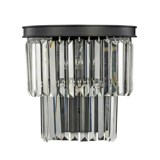 Бра MAK Interior WTL2111-W2 BK-CL ODEON WALL — черный