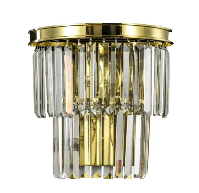 Бра MAK Interior WTL2111-W2GD-CL ODEON WALL — золотой