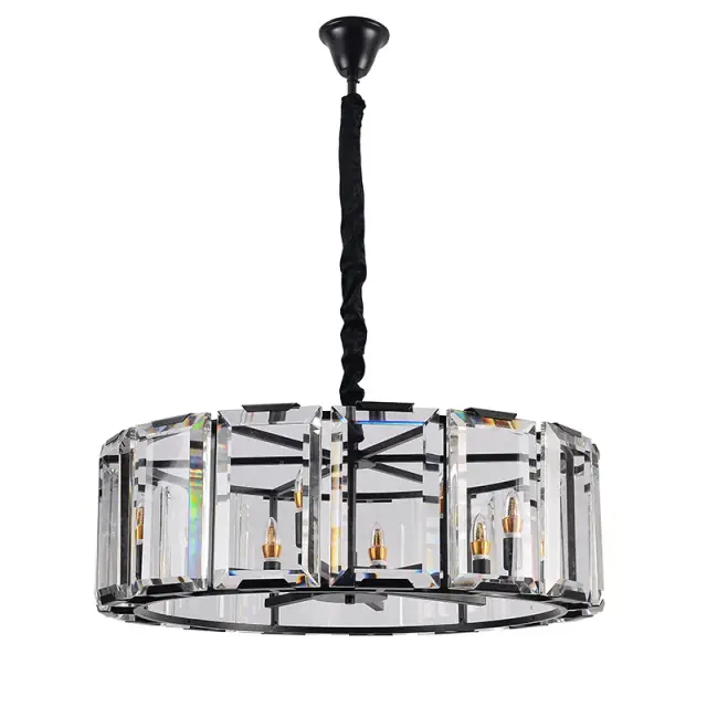 Люстра MAK Interior WTL2117-750BK-CL HARLOW — черный