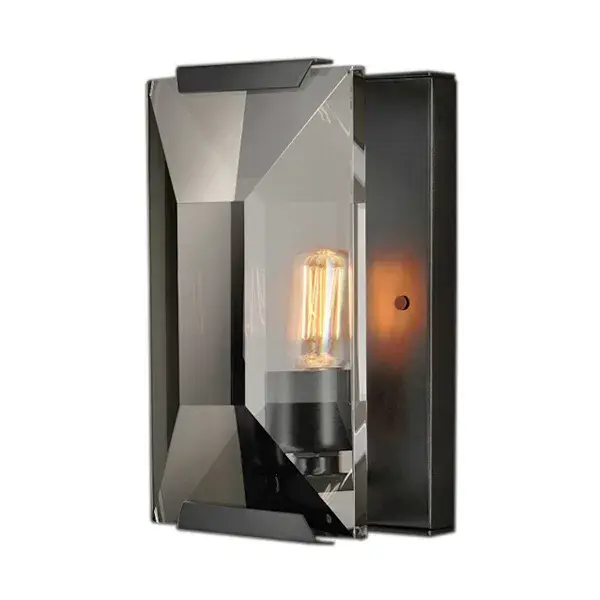 Бра MAK Interior WTL2117-W1BK-CL HARLOW — черный