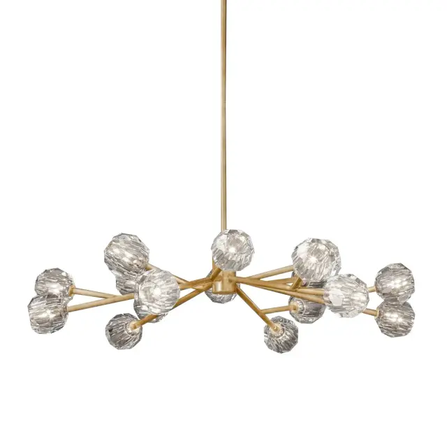 Люстра MAK Interior WTL2120-1000BR-CL BOULE-DE-CRISTAL — латунь