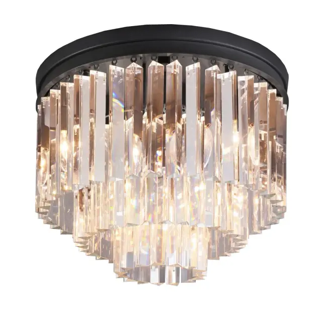 Люстра MAK Interior WTL2132-C550BK-CL ODEON CEILING — черный