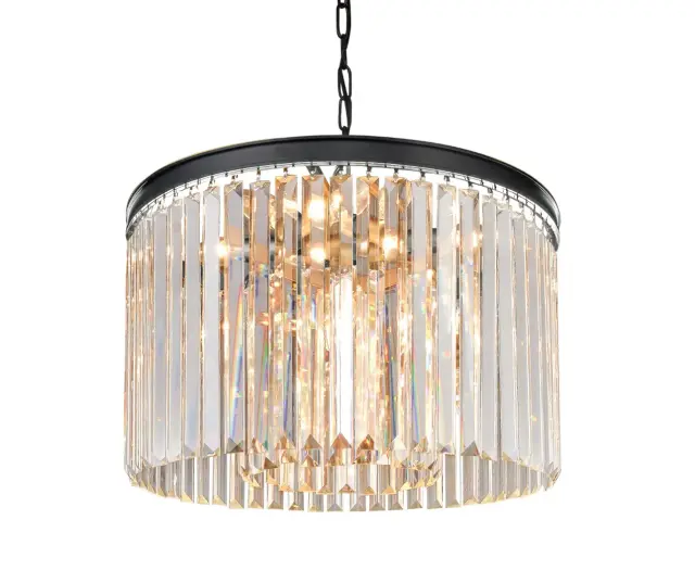 Люстра MAK Interior WTL2133-500BK-CL PRISM — черный, ракурс 2