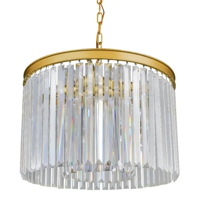 Люстра MAK Interior WTL2133-500BR-CL PRISM — бронза