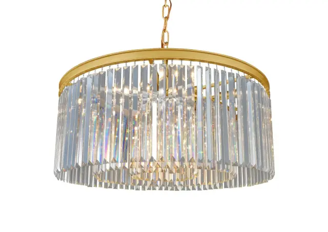 Люстра MAK Interior WTL2133-800BR-CL PRISM — бронза, ракурс 2