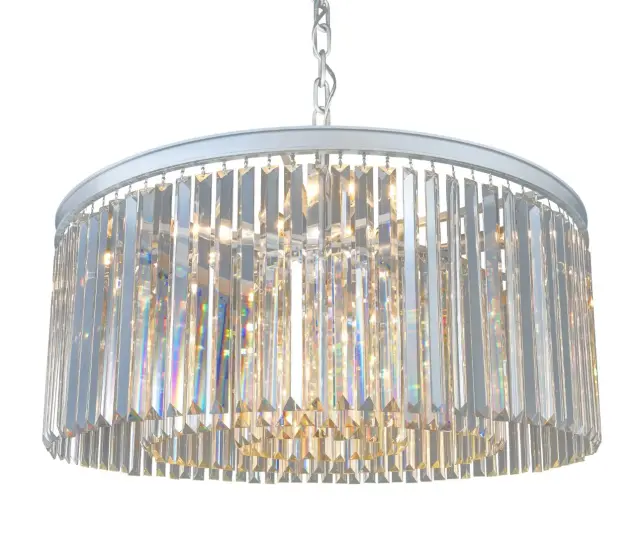 Люстра MAK Interior WTL2133-800SL-CL PRISM — серебряный, ракурс 2