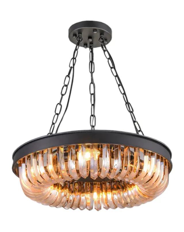 Люстра MAK Interior WTL214-11-BK TERRA — черный, ракурс 2