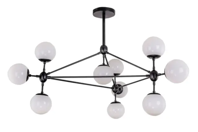 Люстра MAK Interior WTL9131-10-BW MODO — черный