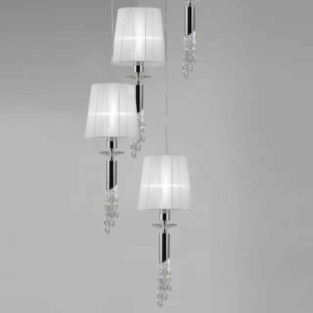 Светильник Mantra 3857 TIFFANY — хром, ракурс 5