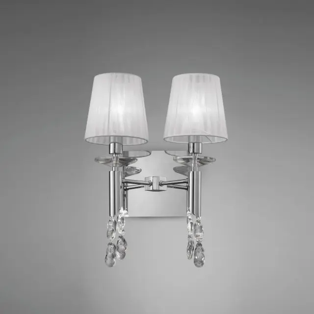 Бра Mantra 3863 TIFFANY — хром, ракурс 3