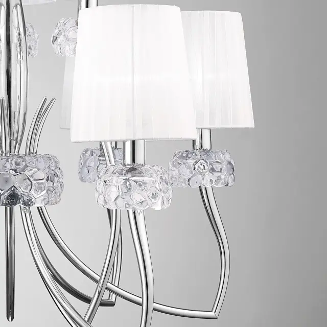 Люстра Mantra 4630 LOEWE — хром, ракурс 6