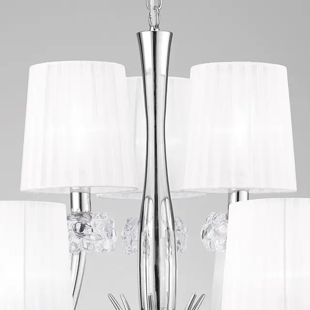 Люстра Mantra 4630 LOEWE — хром, ракурс 7