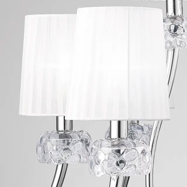 Люстра Mantra 4630 LOEWE — хром, ракурс 9