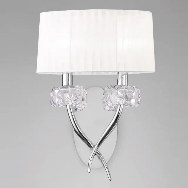 Бра Mantra 4634 LOEWE — хром, ракурс 3