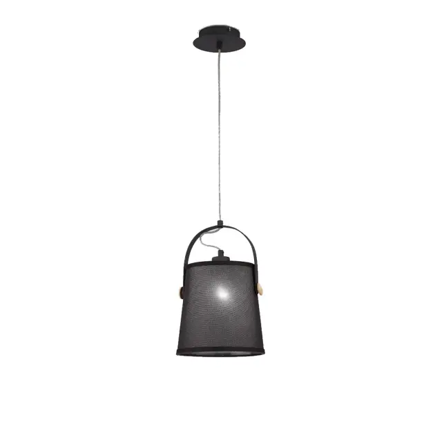 Светильник Mantra 4927 NORDICA — черный, ракурс 2