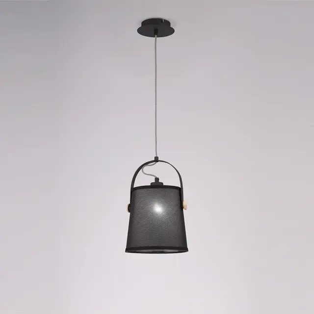 Светильник Mantra 4927 NORDICA — черный, ракурс 3