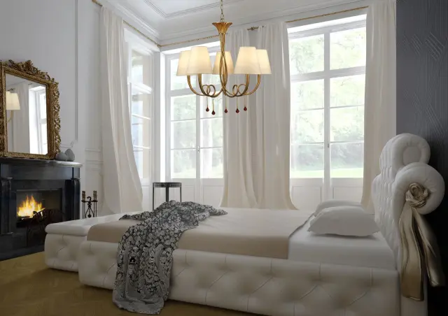 Люстра Mantra 6206 PAOLA — золотой, ракурс 9