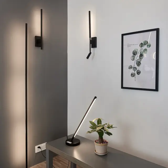 Бра Mantra 6701 TORCH — черный, ракурс 6