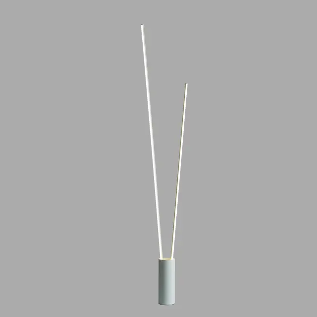Торшер Mantra 7345 VERTICAL — белый, ракурс 3