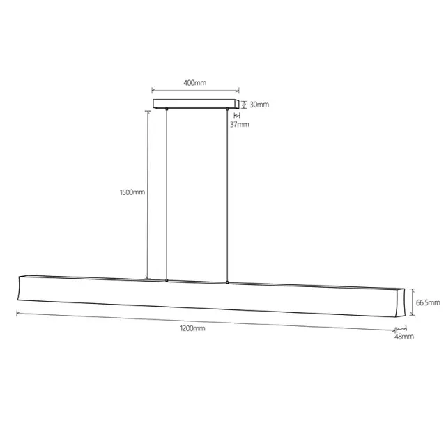 Светильник Mantra 7541 HANOK — белый, ракурс 6