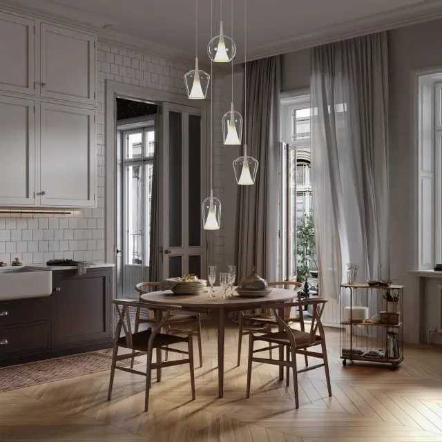 Светильник Mantra 8240+8260 ELSA — белый, ракурс 4