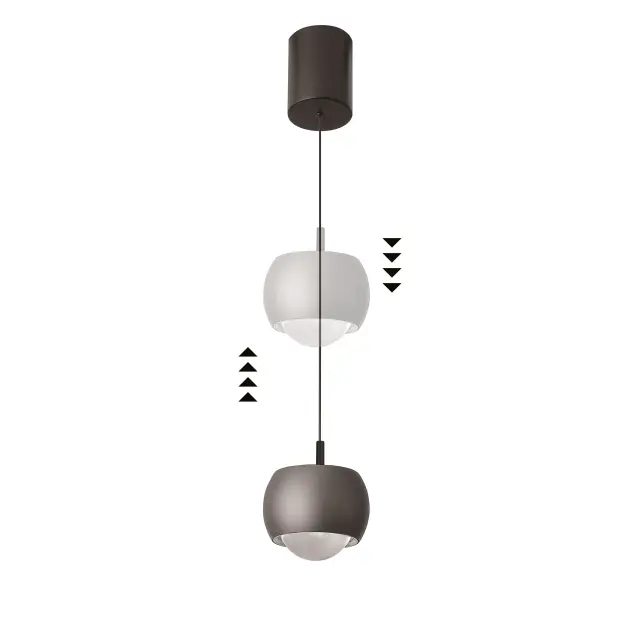 Светильник Mantra 8407 ROLLER — черный, ракурс 3