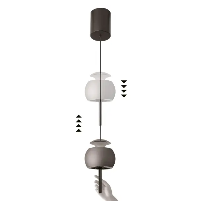 Светильник Mantra 8411 ROLLER — черный, ракурс 4