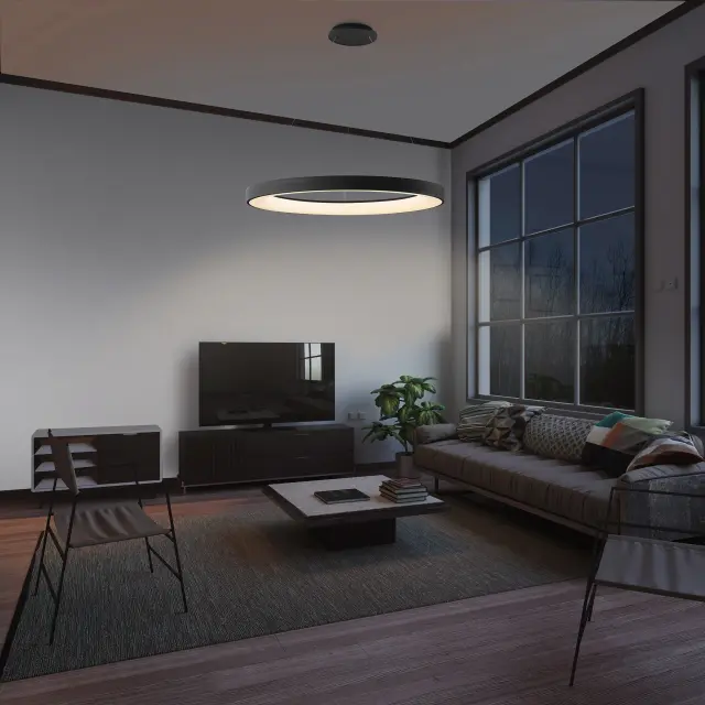 Светильник Mantra 8571 NISEKO — черный, ракурс 3