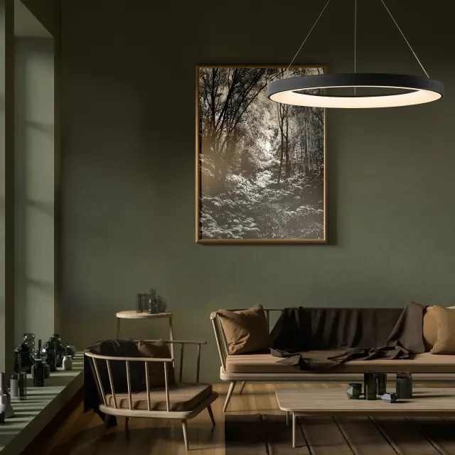 Светильник Mantra 8571 NISEKO — черный, ракурс 5