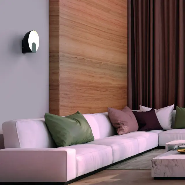 Бра Mantra 8590 OCULO — черный, ракурс 3