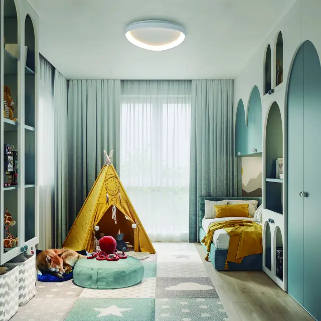 Светильник Mantra 8633 NISEKO — белый, ракурс 3