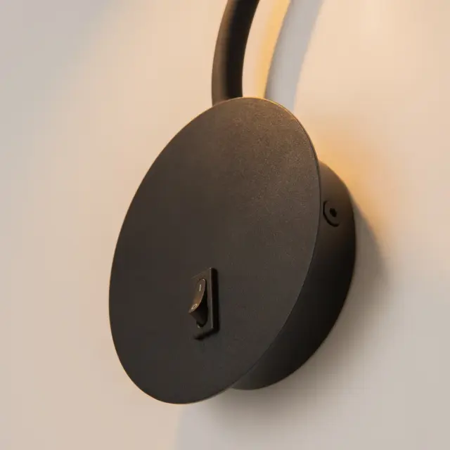 Бра Maytoni STEM — черный, ракурс 7