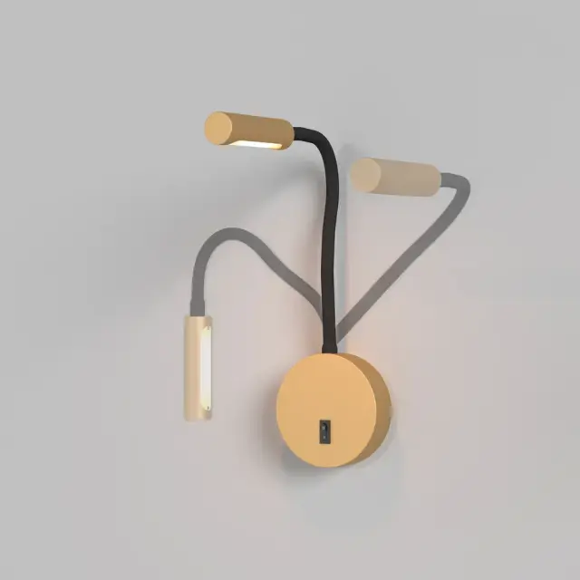 Бра Maytoni STEM — золотой, ракурс 8