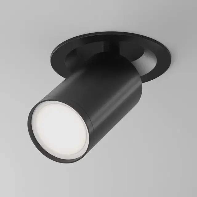 Встраиваемый точечный светильник Maytoni FOCUS S — черный