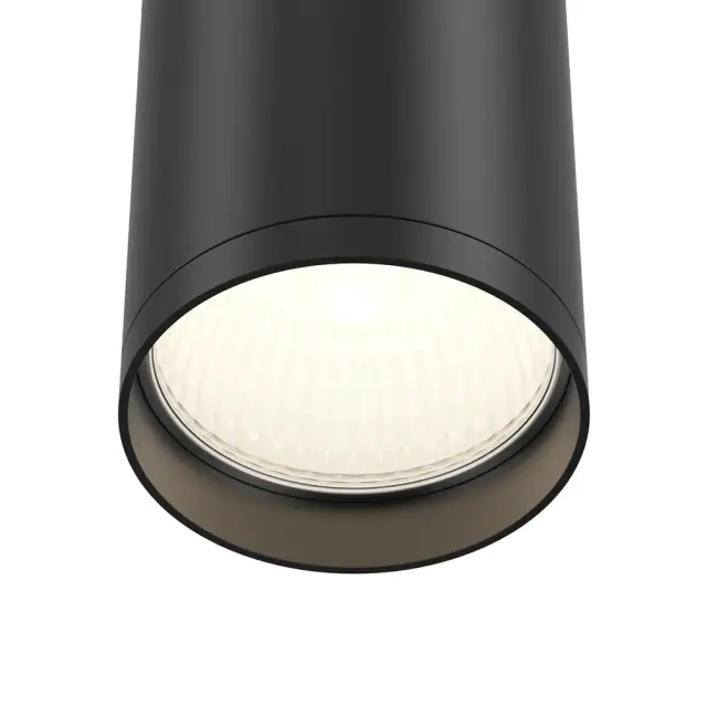 Накладной точечный светильник Maytoni FOCUS S — черный, ракурс 3
