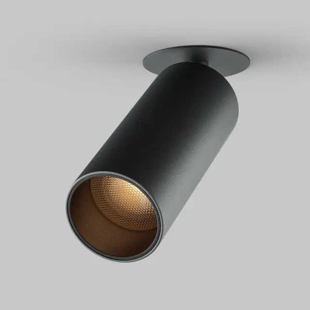 Встраиваемый точечный светильник Maytoni FOCUS LED — черный