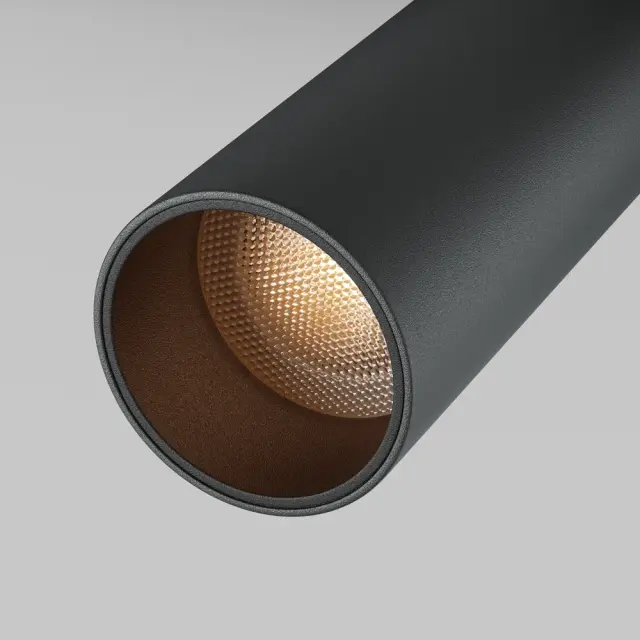 Встраиваемый точечный светильник Maytoni FOCUS LED — черный, ракурс 3