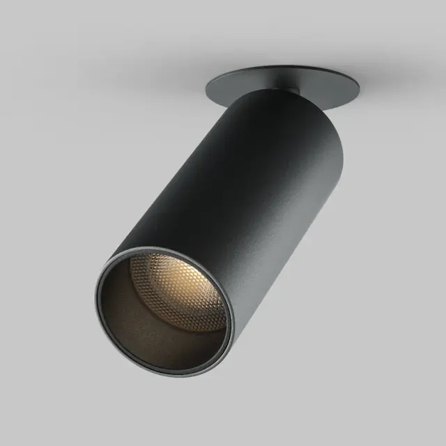 Встраиваемый точечный светильник Maytoni FOCUS LED — черный