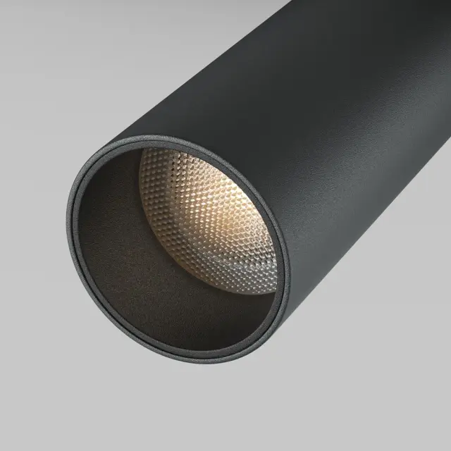 Встраиваемый точечный светильник Maytoni FOCUS LED — черный, ракурс 4