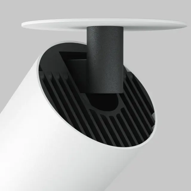 Встраиваемый точечный светильник Maytoni FOCUS LED — белый, ракурс 8