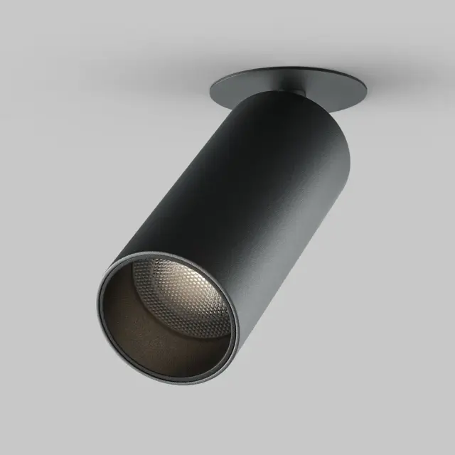 Встраиваемый точечный светильник Maytoni FOCUS LED — черный