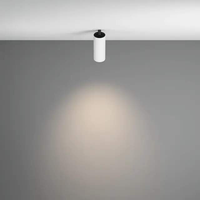 Встраиваемый точечный светильник Maytoni FOCUS LED — белый, ракурс 5