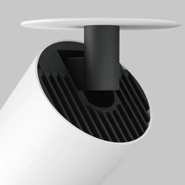 Встраиваемый точечный светильник Maytoni FOCUS LED — белый, ракурс 8