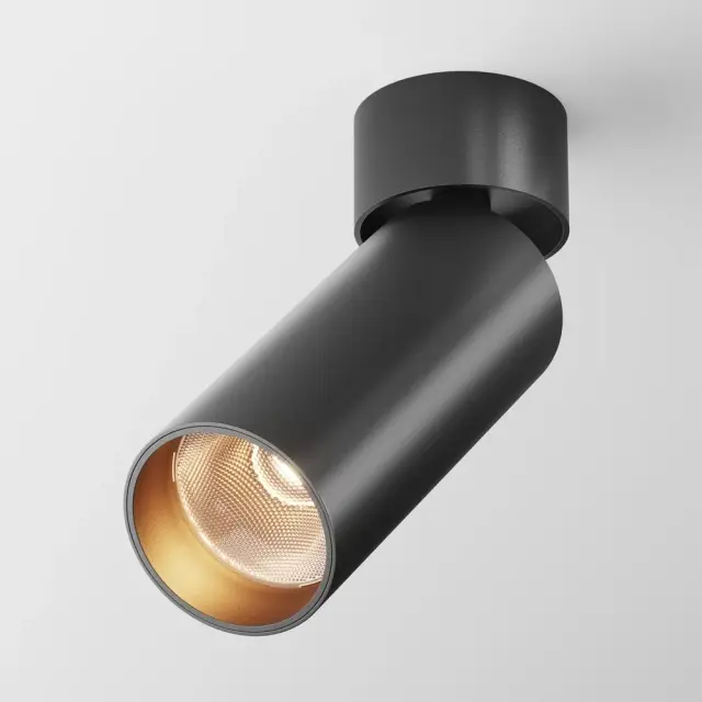 Накладной точечный светильник Maytoni FOCUS LED — черный