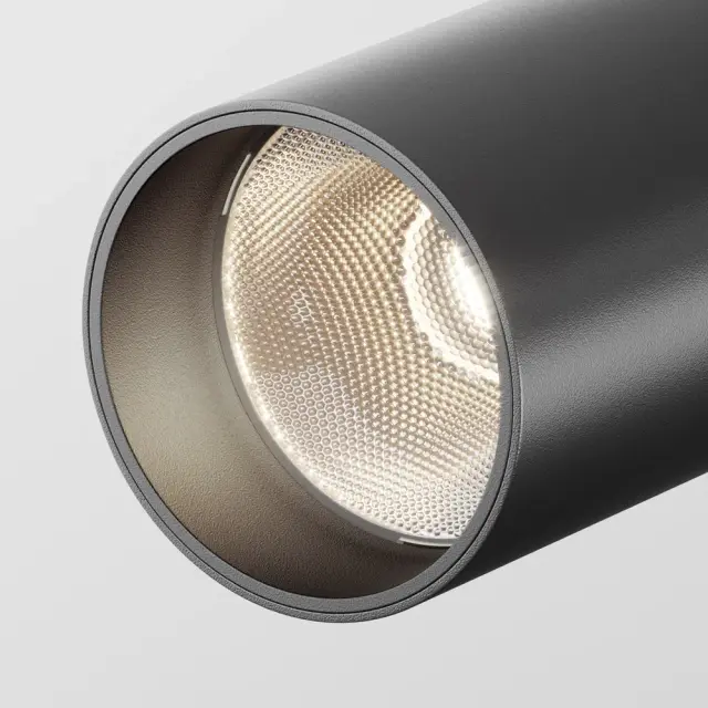 Накладной точечный светильник Maytoni FOCUS LED — черный, ракурс 4
